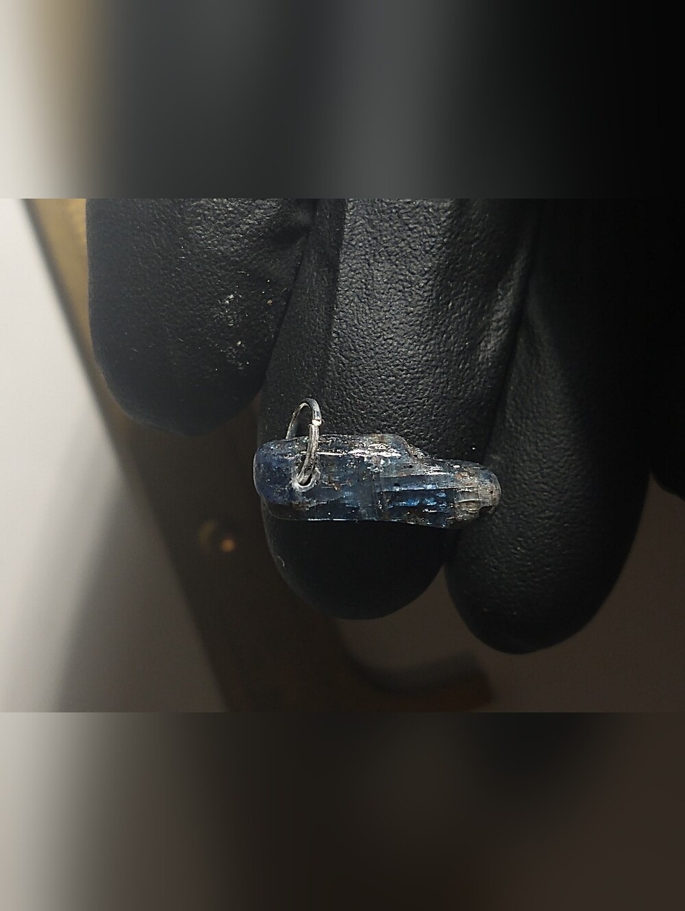 Shimmering Kyanite Pendant